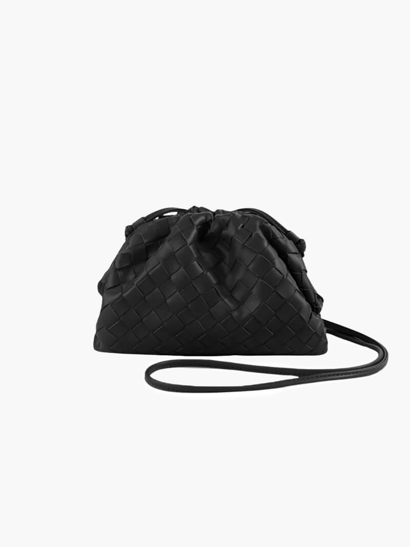 Voletta | Mini Woven Vegan Leather Bag – Elegant & Practical