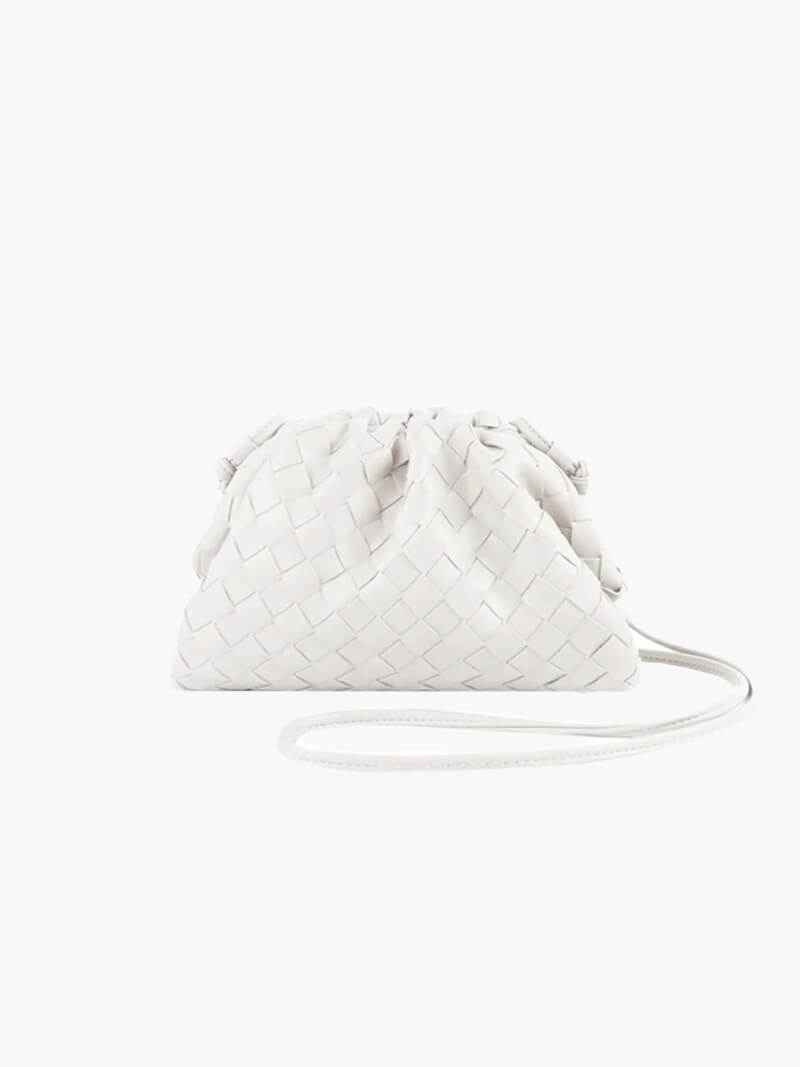 Voletta | Mini Woven Vegan Leather Bag – Elegant & Practical
