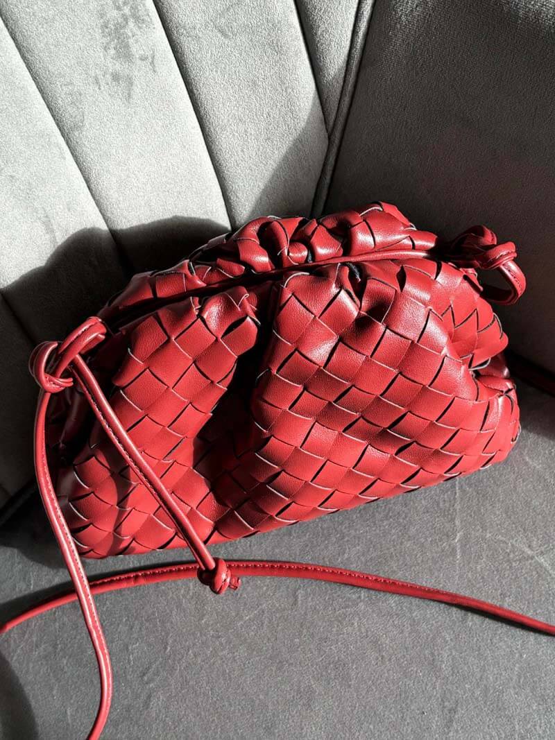 Voletta | Mini Woven Vegan Leather Bag – Elegant & Practical