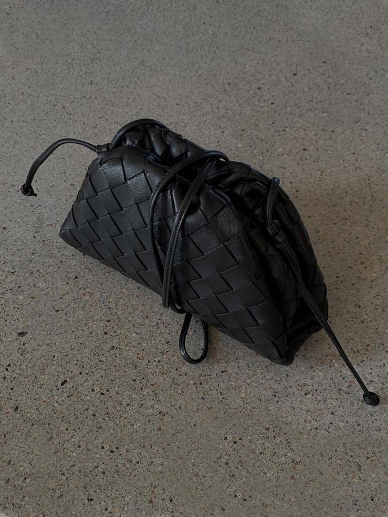 Voletta | Mini Woven Vegan Leather Bag – Elegant & Practical