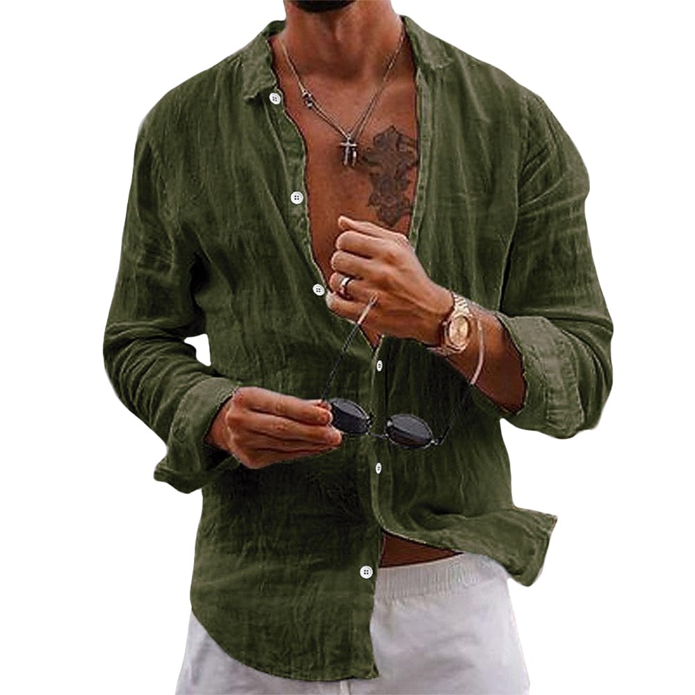 Linen Shirt in Henlow Style