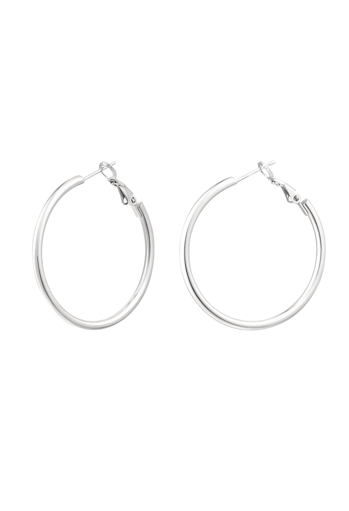 Ilunah | Medium Classic Hoop Earrings