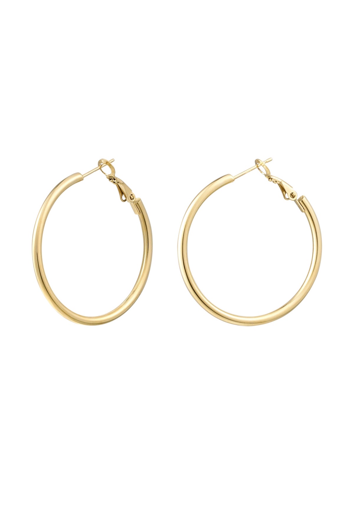 Ilunah | Medium Classic Hoop Earrings