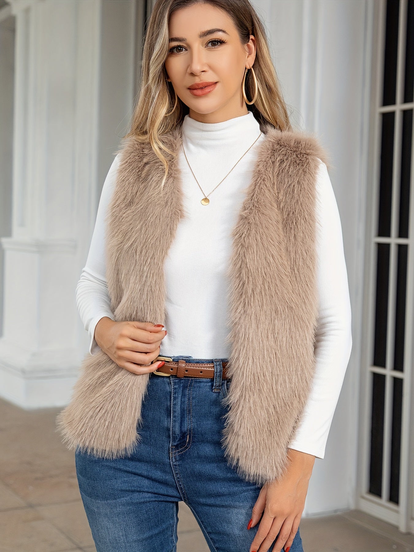 Belia | Chic Faux Fur Gilet