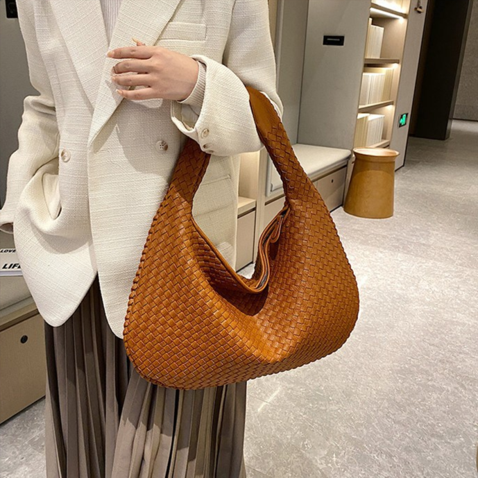Charley | Chic Woven Shoulder Bag for Women