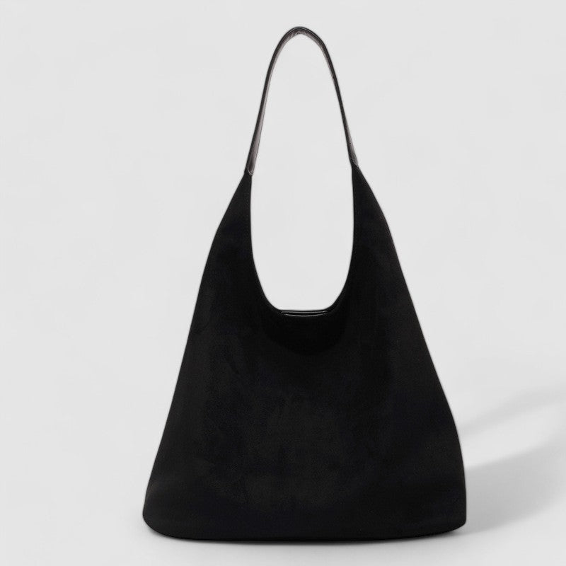 Luka | Vegan Leather Suede Shoulder Bag