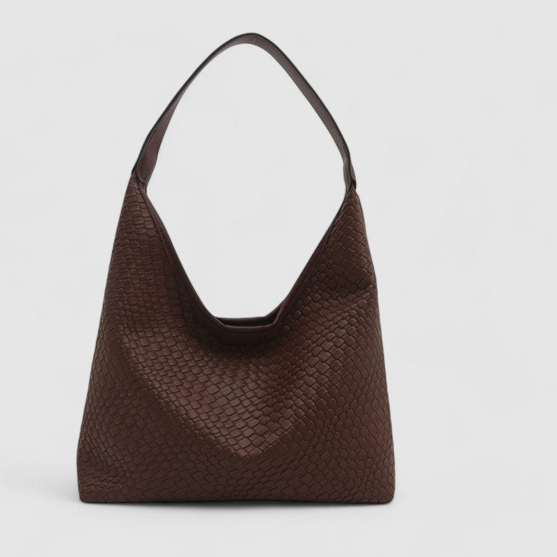 Jamy | Shoulder Bag with Elegant Crocodile Texture