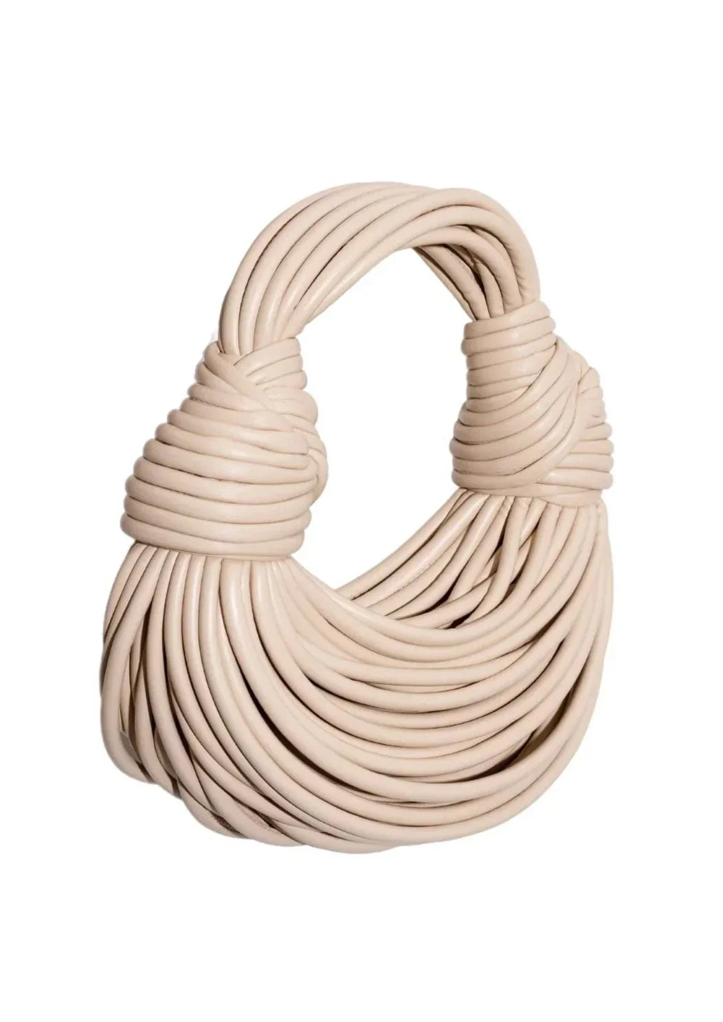 Arela | Beige Leather Handbag – Luxury Design Shoulder Bag
