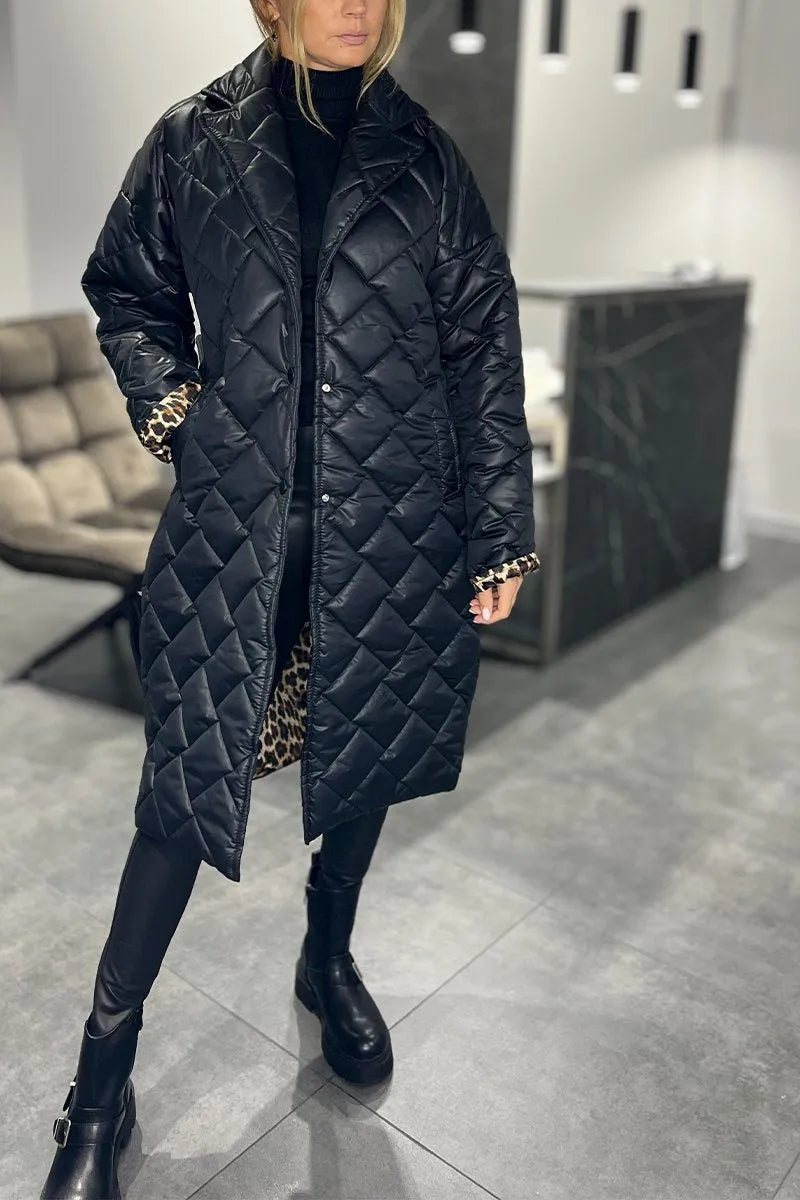 Helena | Timeless Mid-Length Quilted Coat