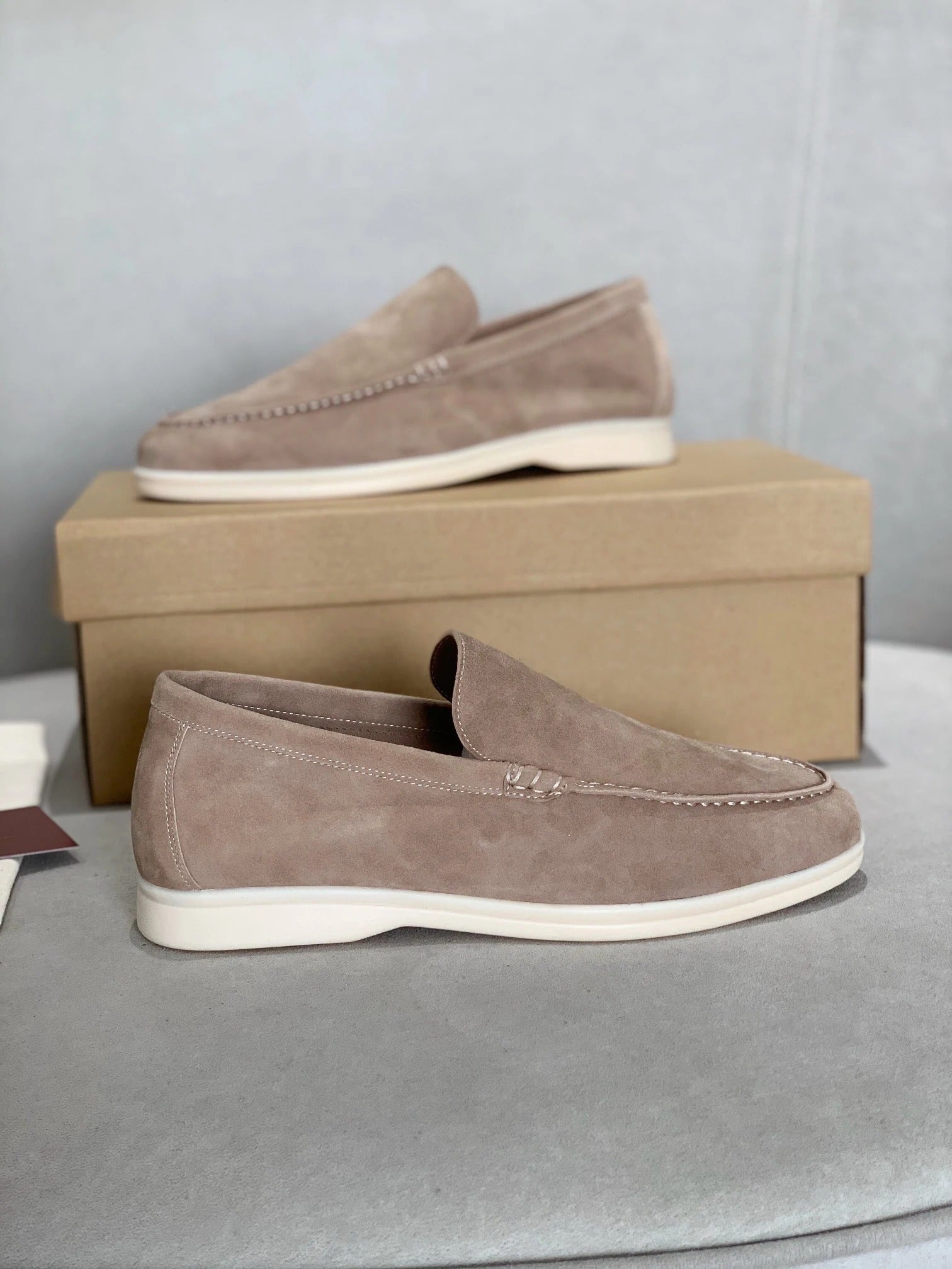 Ralf™ - Luxurious Suede Leather Slip-On Loafers