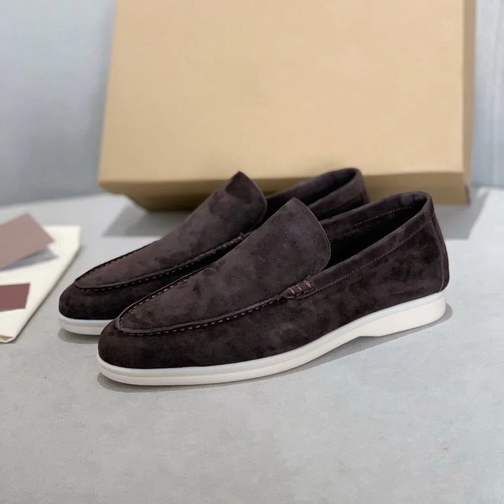 Ralf™ - Luxurious Suede Leather Slip-On Loafers