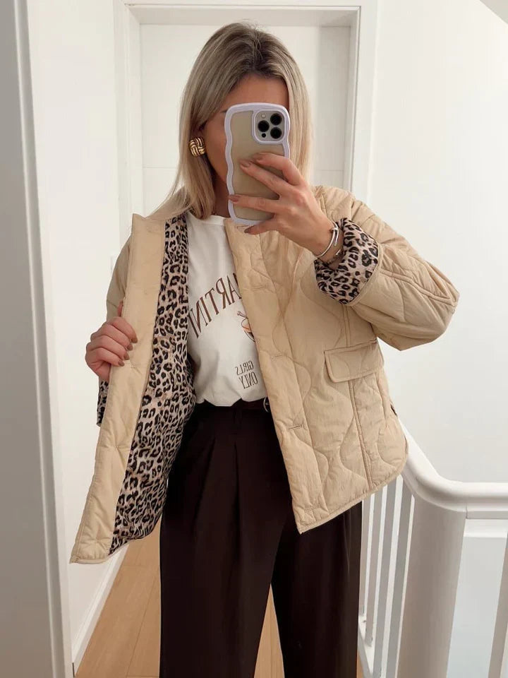 Leonne | Luxe Leopard Print Jacket